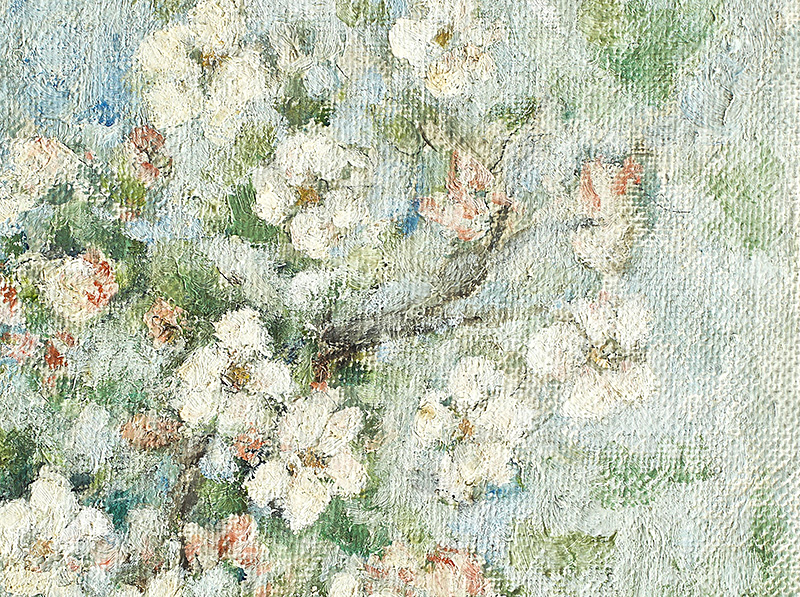 Apple Blossom (detail) — Mihai Sârbulescu / Flori de măr (detaliu) — Mihai Sârbulescu